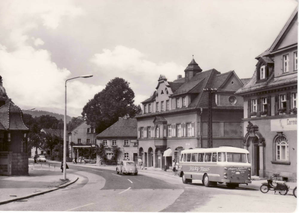 Kirschau im Jahr 1968 © Ortschronik Kirschau